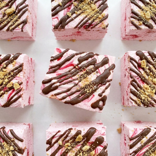 Raspberry Rupture Mallows